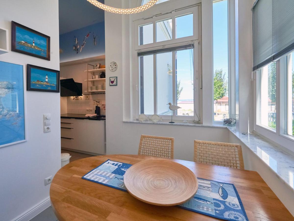 Villa Strandeck F 662 WG 1 mit Meerblick, Terrasse, Wintergarten Ostseebad Ostseebad Binz Exterior foto